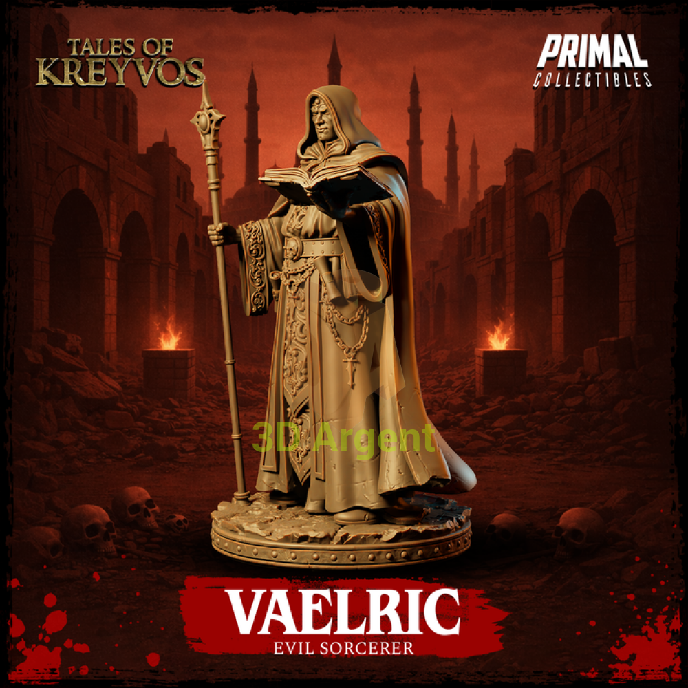 Evil Sorcerer Vaelric - Toys & Games:Wargames & Role-Playing:Role-Playing:Dungeons & Dragons:Dungeons & Dragons