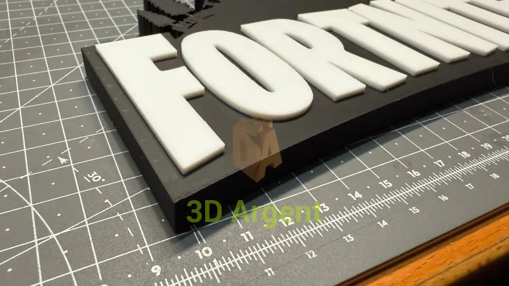 F-nite Battle Royale - 3D Printed Sign Stand Collectables:Science Fiction Collectables:Other Science Fiction Items