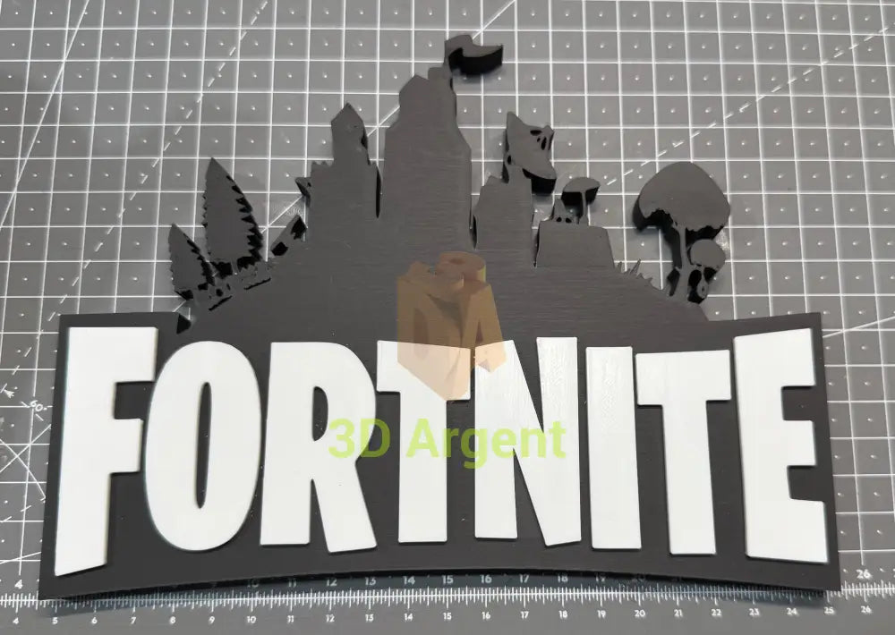 F-nite Battle Royale - 3D Printed Sign Stand Collectables:Science Fiction Collectables:Other Science Fiction Items