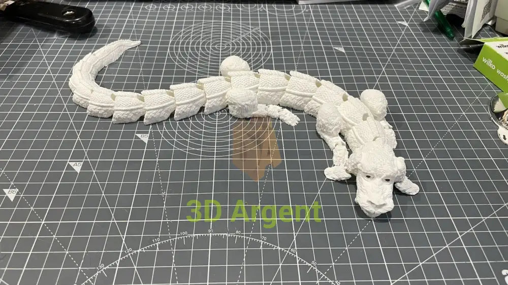 Falkor Luck Dragon Articulated 3D Printed Toy Collectables:Fantasy Myth & Magic:Mythical Creatures:Dragons