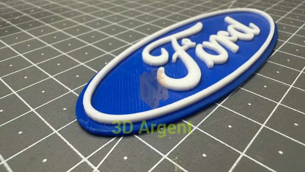 Ford Logo Sign - 3D Printed Sign Video Games & Consoles:Video Game Merchandise