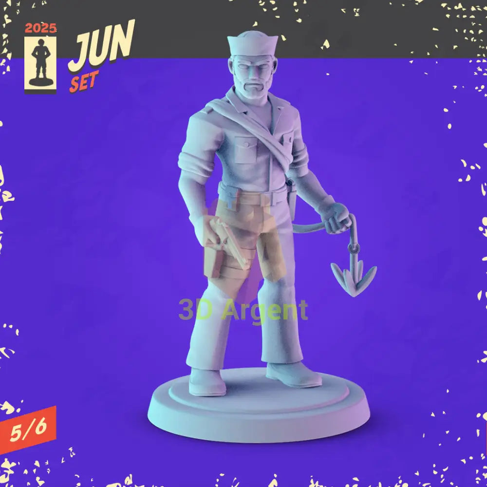 G.I. Joe Miniatures – Duke Roadblock Shipwreck Baroness Destro Cobra Commander 32 mm 3 Shipwreck Toys & Games:Wargames