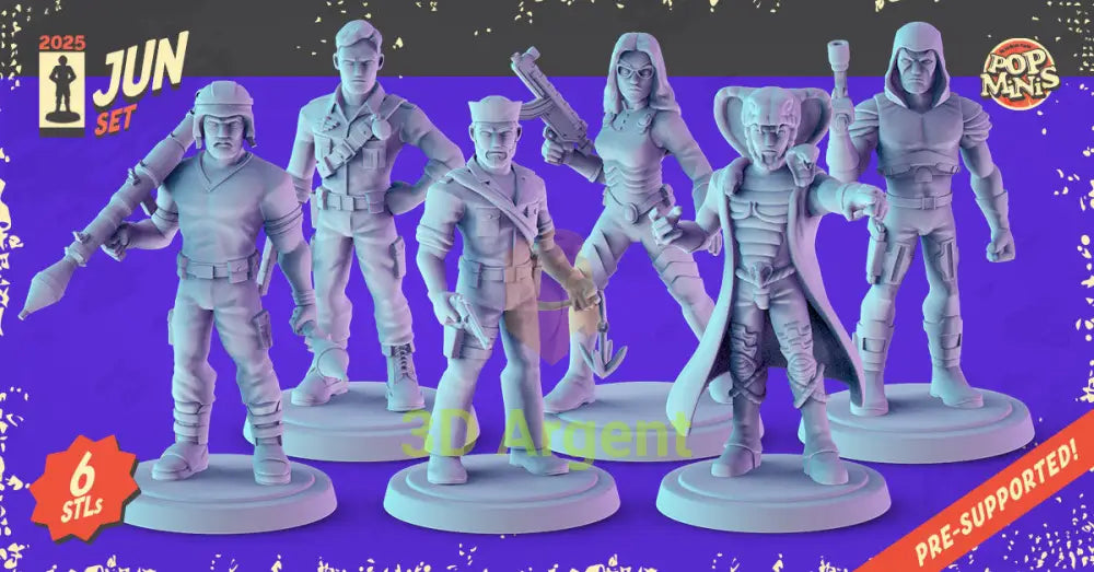 G.I. Joe Miniatures – Duke Roadblock Shipwreck Baroness Destro Cobra Commander 32 mm All Figures Toys & Games:Wargames