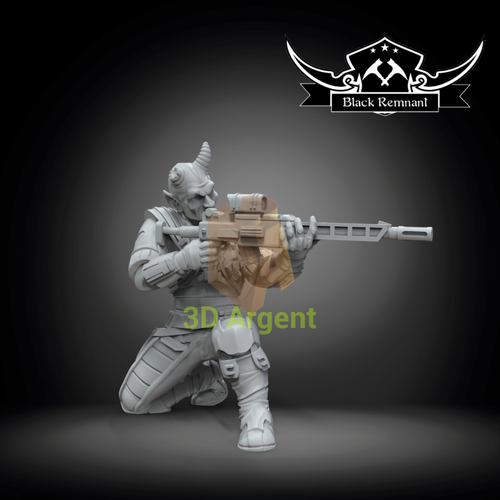Gault Rennow - Star Wars Legion compatible 3D Printed Resin Miniatures Toys & Games:Wargames & Role-Playing:Star Wars