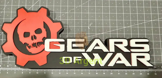 Gears of War Game - 3D Printed Sign Stand Collectables:Science Fiction Collectables:Other Science Fiction Items