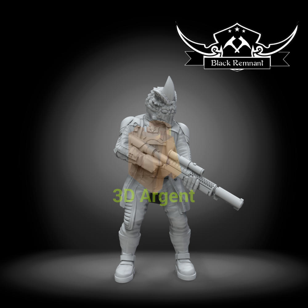 General Daeruun - Star Wars Legion compatible 3D Printed Resin Miniatures Toys & Games:Wargames & Role-Playing:Star Wars