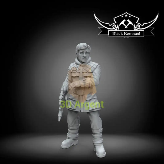 General Rieekan - Star Wars Legion compatible 3D Printed Resin Miniatures Toys & Games:Wargames & Role-Playing:Star Wars