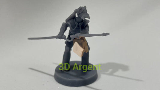 General Roos Tarpals - Star Wars Legion compatible 3D Printed Resin Miniatures Toys & Games:Wargames &