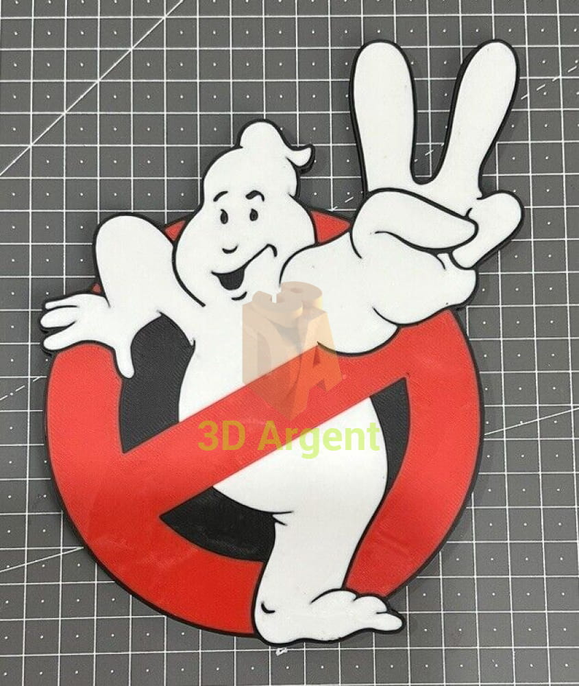 Ghostbusters 2 Logo - 3D Printed Sign Stand Collectables:Science Fiction Collectables:Other Science Fiction Items