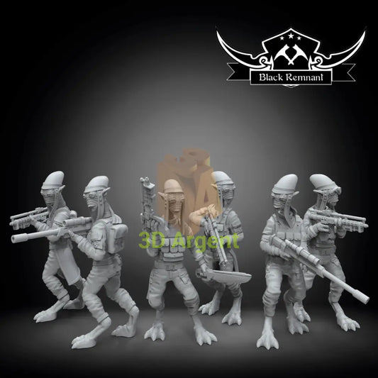 Gossam Commandos Squad 6x Star Wars Legion compatible 3D Resin Miniatures Toys & Games:Wargames & Role-Playing:Star Wars