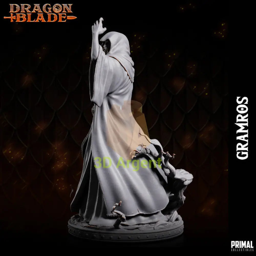 Gramros the Dark One – Dragonblade – Primal Collectibles Resin Mini - Toys & Games:Wargames &