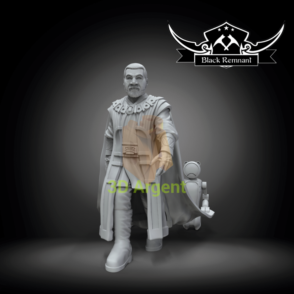 Greef Karga the High Magistrate - Star Wars Legion compatible Resin Miniatures Toys & Games:Wargames &