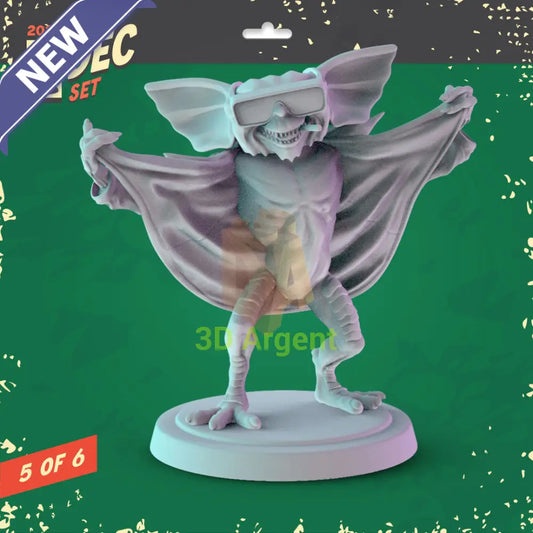 Gremlins Figures compatible D&D DragonLance Miniatures Pop Minis - 1 Flasher - Toys & Games:Wargames &