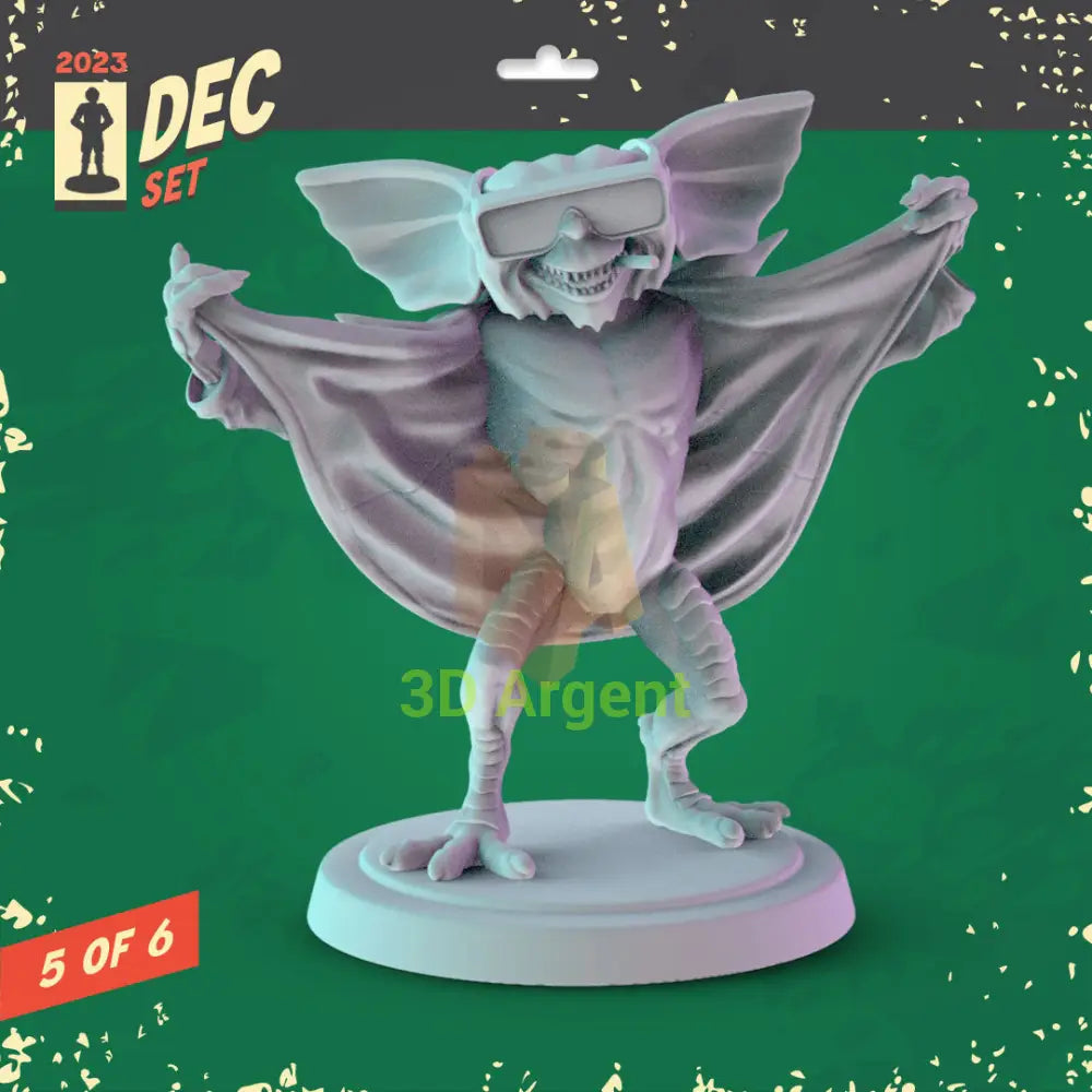 Gremlins Figures compatible D&D DragonLance Miniatures Pop Minis - 1 Flasher - Toys & Games:Wargames &