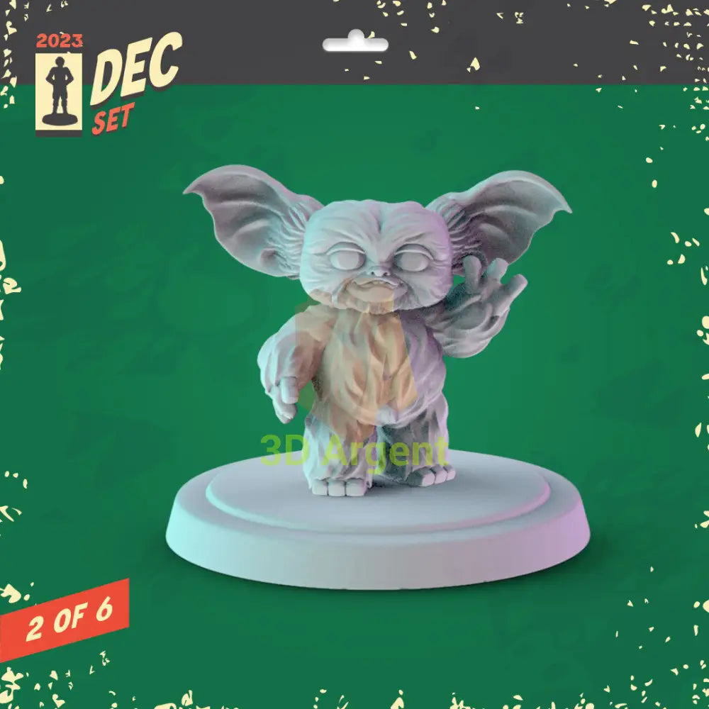 Gremlins Figures compatible D&D DragonLance Miniatures Pop Minis - 2 Gizmo - Toys & Games:Wargames &