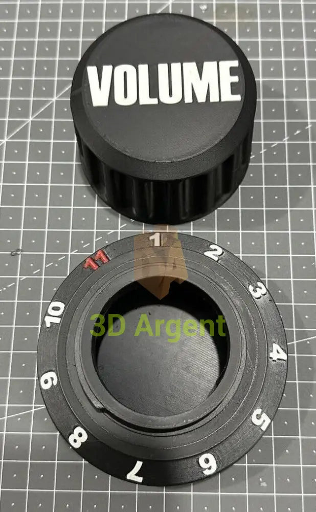 Guitar Pick Storage 3D Printed - Volume or Tone Dial Container Holder Musical Instruments & DJ Equipment:Guitars &