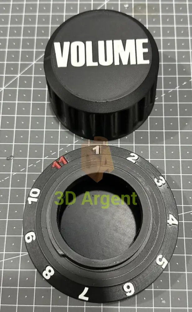 Guitar Pick Storage 3D Printed - Volume or Tone Dial Container Holder Volume Musical Instruments & DJ Equipment:Guitars