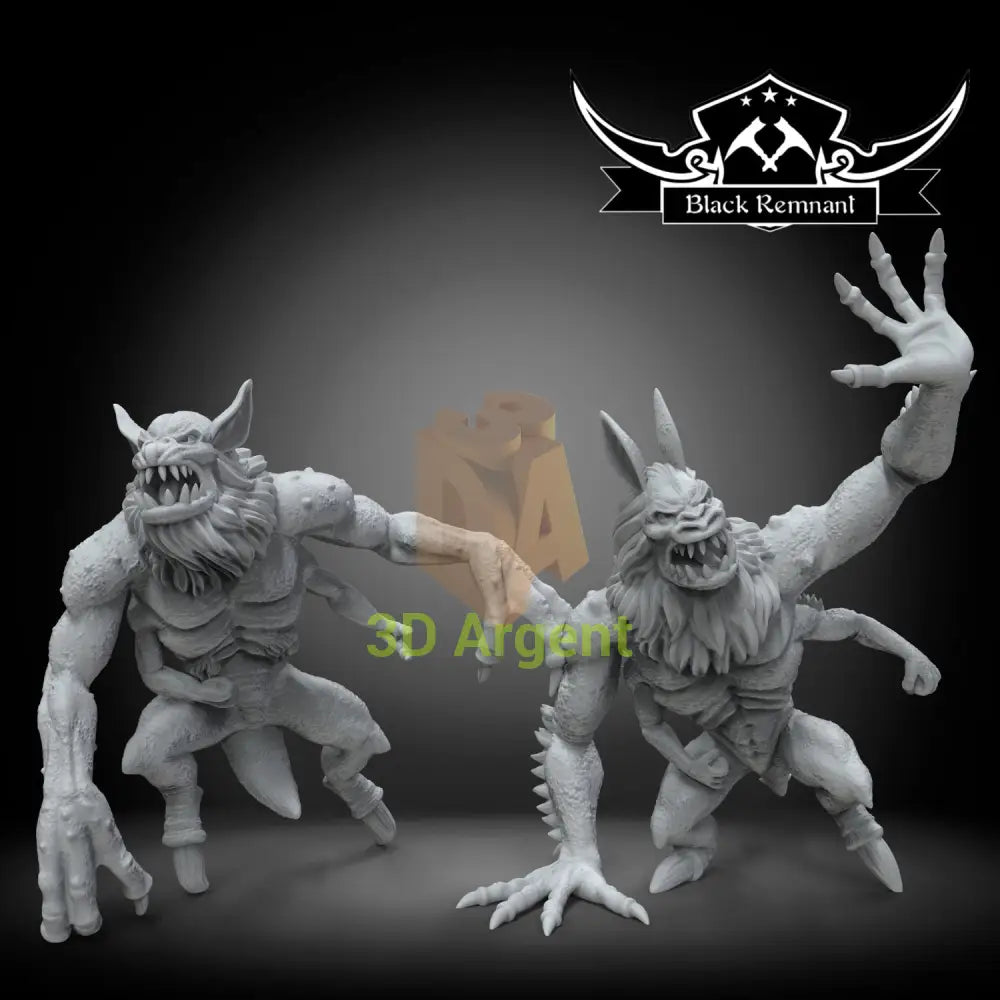 Gundarks | Star Wars Legion Scale | 3D Printed Resin Miniature | Black Remnant Miniatures | 12K High Detail 3D Printed