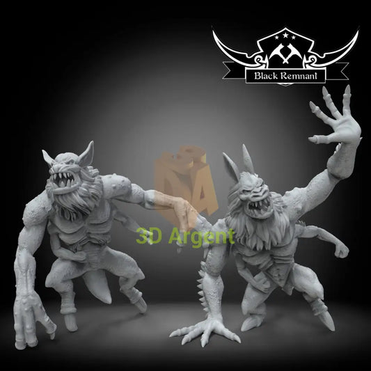 Gundarks | Star Wars Legion Scale | 3D Printed Resin Miniature | Black Remnant Miniatures | 12K High Detail 3D Printed