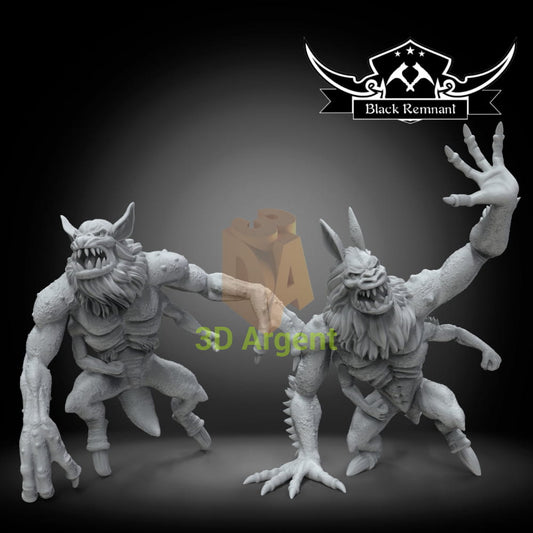 Gundarks | Star Wars Legion Scale | 3D Printed Resin Miniature | Black Remnant Miniatures | 12K High Detail 3D Printed