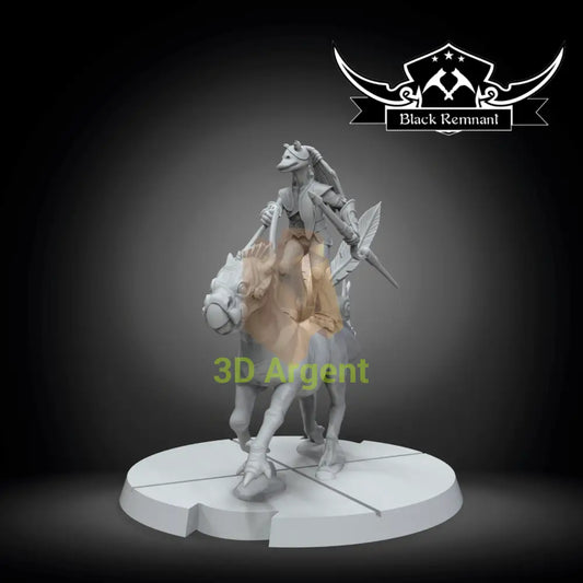 Gungan Elite Rider 1 - Star Wars Legion compatible 3D Printed Resin Miniatures Toys & Games:Wargames &