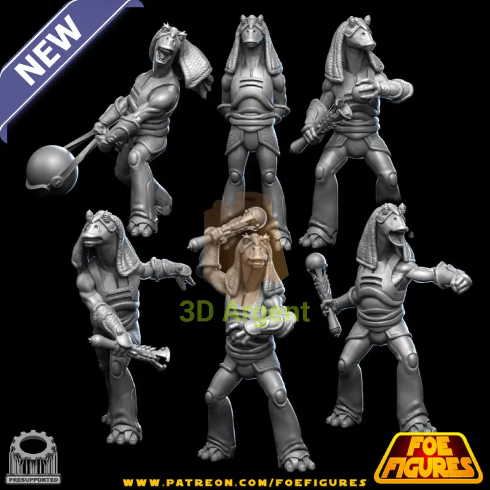 Gungan Swamper Squad 6x - group shot