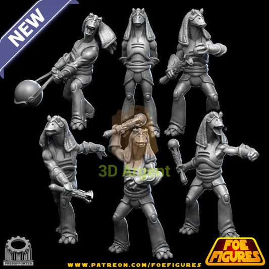 Gungan Swamper Squad 6x - group shot