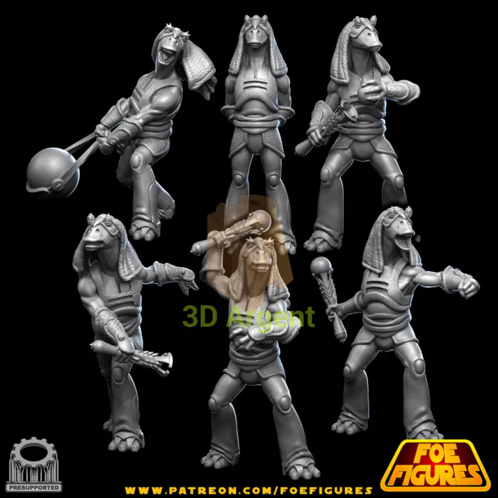 Gungan Swamper Squad 6x - group shot
