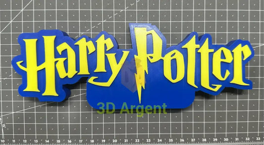 Harry Potter Logo - 3D Printed Sign Films & TV:Film Memorabilia:
