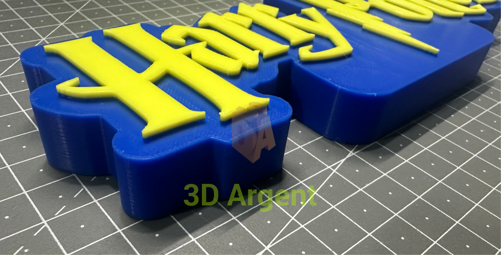 Harry Potter Logo - 3D Printed Sign Films & TV:Film Memorabilia: