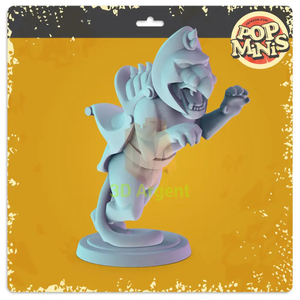 He-Man Heroes Figures compatible D&D DragonLance Miniatures Pop Minis - 1 Battle Cat - Toys & Games:Wargames &