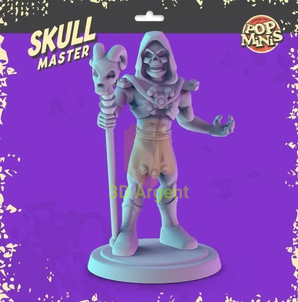 He-Man Villains Figures compatible D&D DragonLance Miniatures Pop Minis - 4 Skeletor - Toys & Games:Wargames &