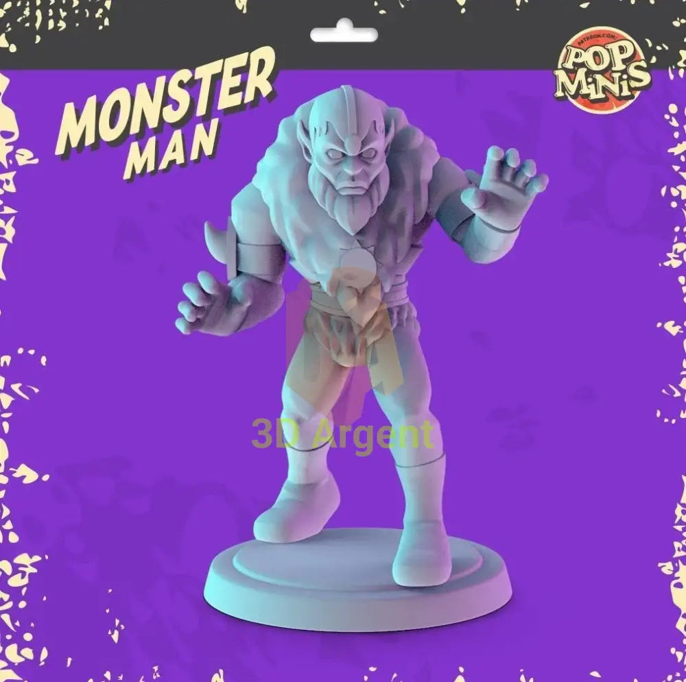 He-Man Villains Figures compatible D&D DragonLance Miniatures Pop Minis - 5 Beast Man - Toys & Games:Wargames &