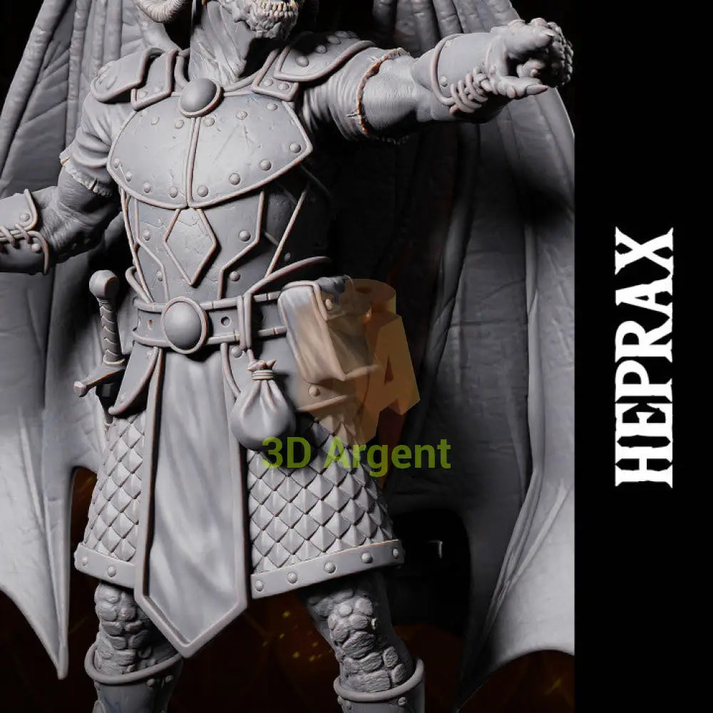 Heprax Draconian Fighter – Dragonblade – Primal Collectibles Resin - Toys & Games:Wargames &