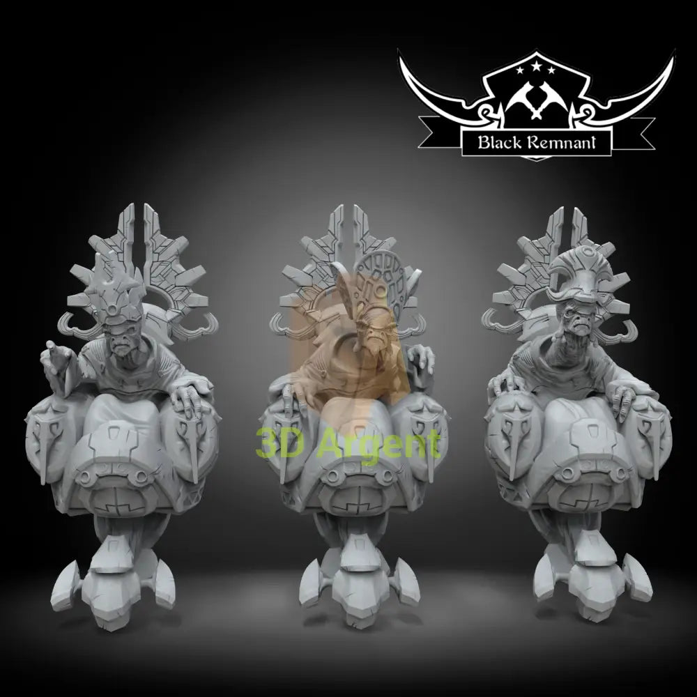 Hierarchs (Mercy Truth and Regret) | HALO Miniature | 3D Printed 12K Resin | Black Remnant | 28mm Legion Scale Toys &