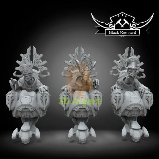 Hierarchs (Mercy Truth and Regret) | HALO Miniature | 3D Printed 12K Resin | Black Remnant | 28mm Legion Scale Toys &
