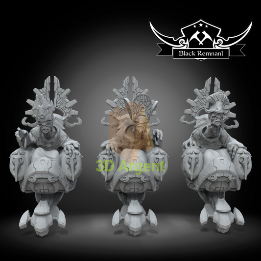 Hierarchs (Mercy Truth and Regret) | HALO Miniature | 3D Printed 12K Resin | Black Remnant | 28mm Legion Scale Toys &