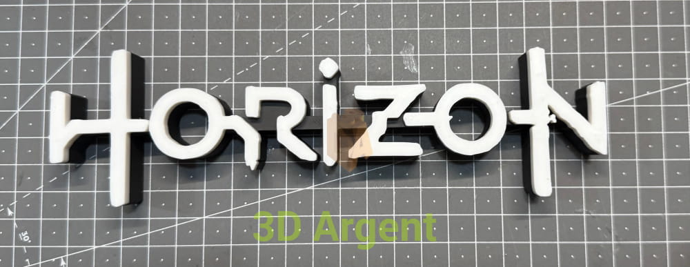 Horizon Zero Dawn Forbidden West Logo - 3D Printed Sign Stand Horizon Collectables:Science Fiction Collectables:Other