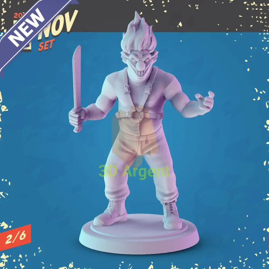 Horror Icons Figures compatible D&D DragonLance Miniatures Pop Minis - 1 Sweet Tooth - Toys & Games:Wargames &