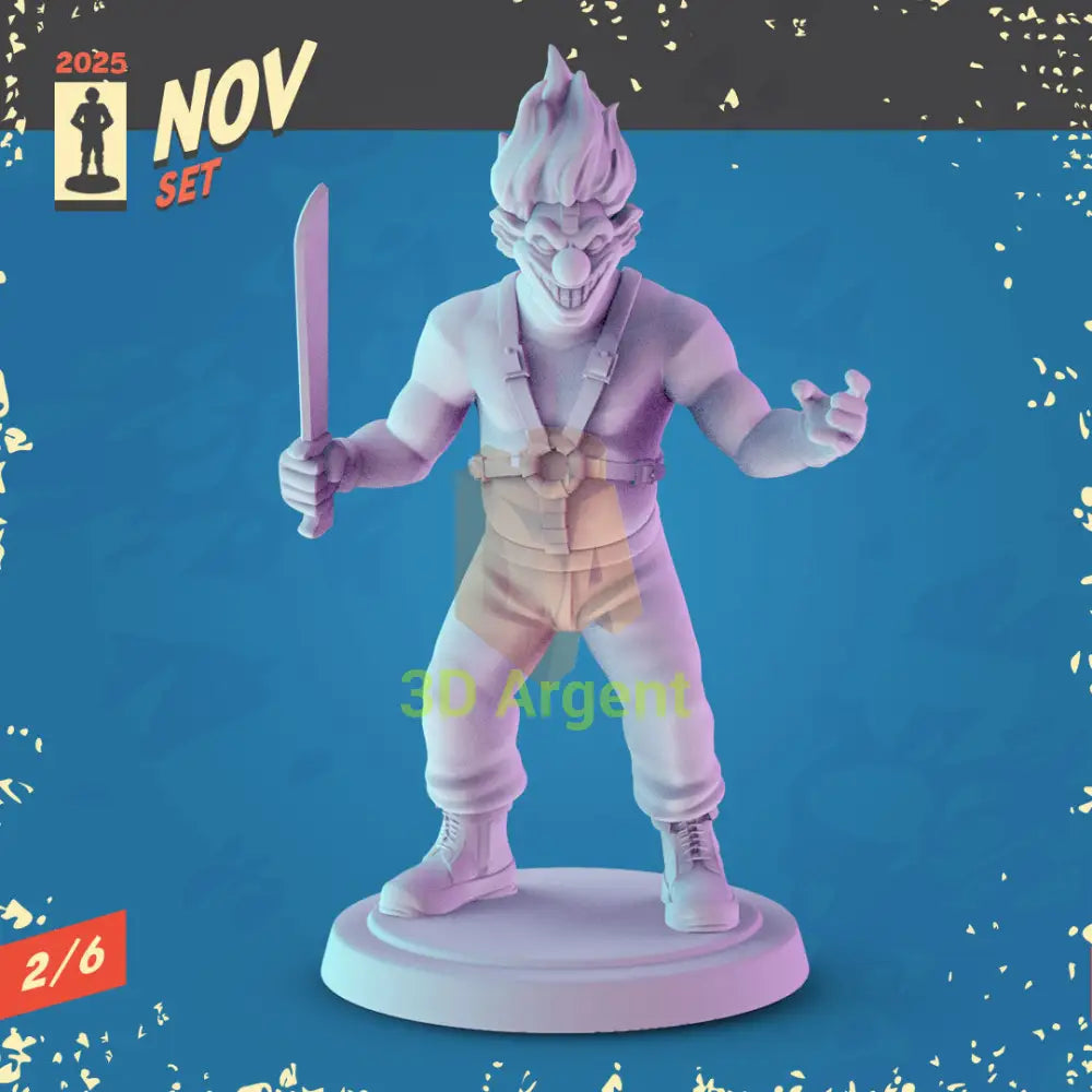 Horror Icons Figures compatible D&D DragonLance Miniatures Pop Minis - 1 Sweet Tooth - Toys & Games:Wargames &