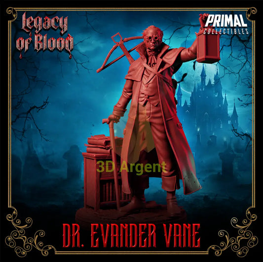 Human - Dr. Evander Vane Fantasy compatible D&D DragonLance Miniatures Primal Toys & Games:Wargames &