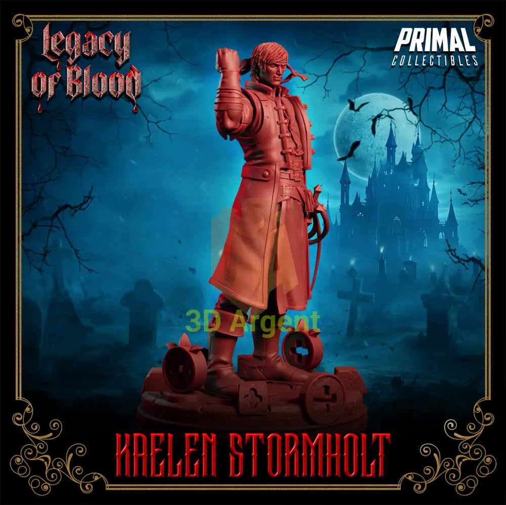 Human - Kaelen Stormholt Fantasy compatible D&D DragonLance Miniatures Primal Toys & Games:Wargames &