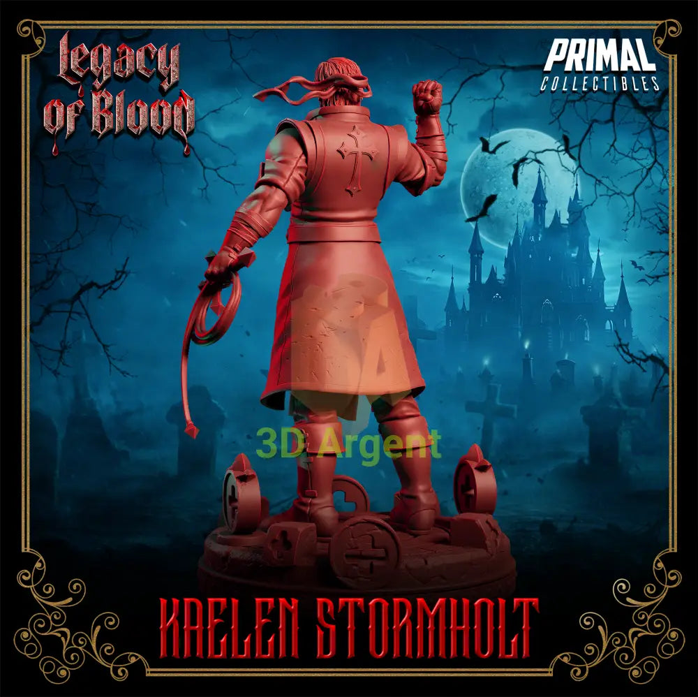 Human - Kaelen Stormholt Fantasy compatible D&D DragonLance Miniatures Primal Toys & Games:Wargames &