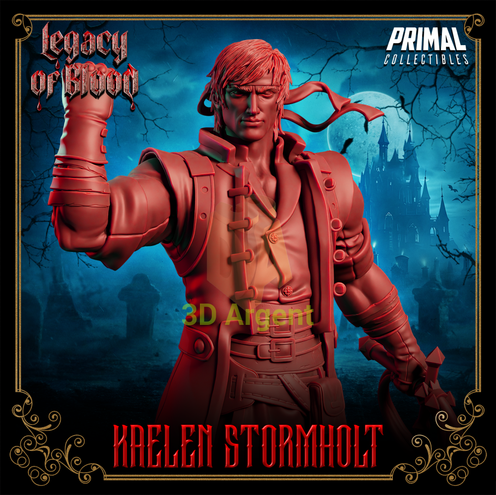 Human - Kaelen Stormholt Fantasy compatible D&D DragonLance Miniatures Primal Toys & Games:Wargames &
