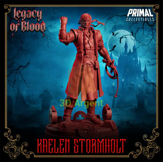 Human - Kaelen Stormholt Fantasy compatible D&D DragonLance Miniatures Primal Toys & Games:Wargames &