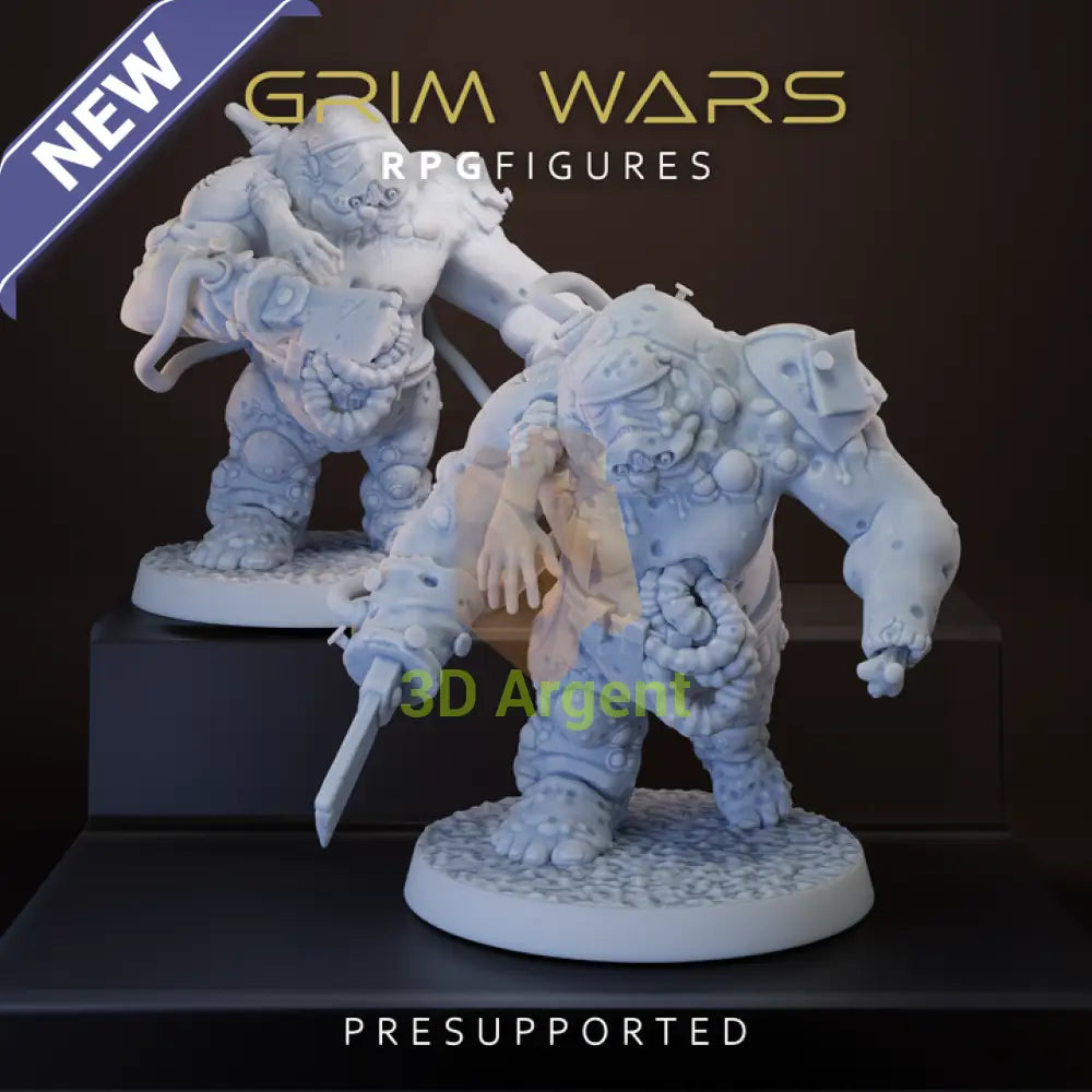 Imperial Mutants 2x - Star Wars Legion Scale 3D Printed Resin Miniatures
