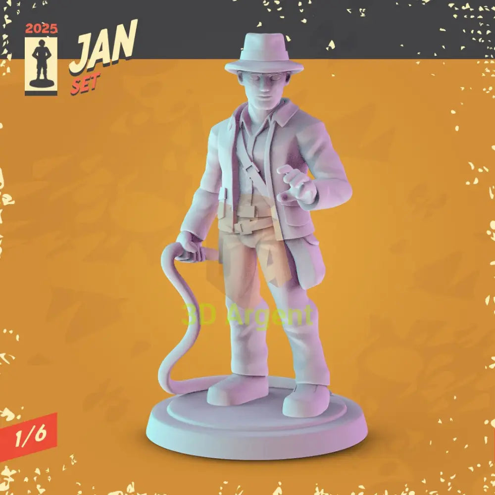 Indiana Jones Figures compatible D&D DragonLance Miniatures Pop Minis 1 Indiana Jones Toys & Games:Wargames &