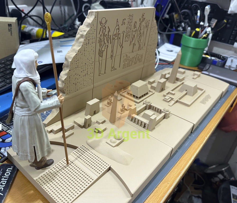Indiana Jones Map Room Diorama Printed 1/12 Adventure Series Action Figure Ark Toys & Games:Action Figures &