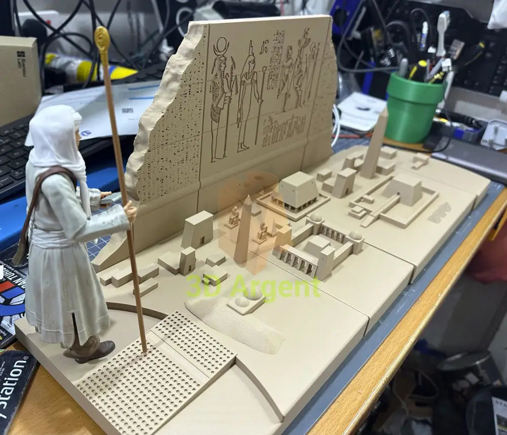 Indiana Jones Map Room Diorama Printed 1/12 Adventure Series Action Figure Ark Toys & Games:Action Figures &