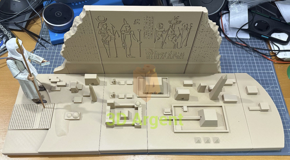 Indiana Jones Map Room Diorama Printed 1/12 Adventure Series Action Figure Ark Toys & Games:Action Figures &